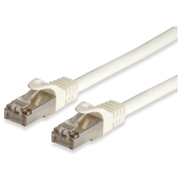 Equip Patchkabel Cat6A Cat7Pro S/FTP 2xRJ45 5.00m weiß LSZH Polybeutel