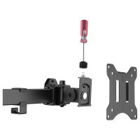 Equip Tischhalterung 17"-32"/6TFT 360° H.verst. 7Kg schwarz lite Retail