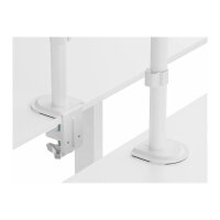 Equip Tischhalterung 17"-32"/2TFT 360° H.verst. 9Kg weiß retail
