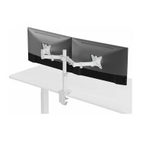 Equip Tischhalterung 17"-32"/2TFT 360° H.verst. 9Kg weiß retail