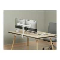 Equip Tischhalterung 17"-32"/2TFT 360° H.verst. 9Kg weiß retail