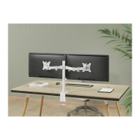 Equip Tischhalterung 17"-32"/2TFT 360° H.verst. 9Kg weiß retail