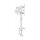 Equip Tischhalterung 17"-32"/2TFT 360° H.verst. 9Kg weiß retail