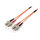 Equip Patchkabel SC->SC 2.00m Singlemode Duplex OS2 gelb Polybeutel