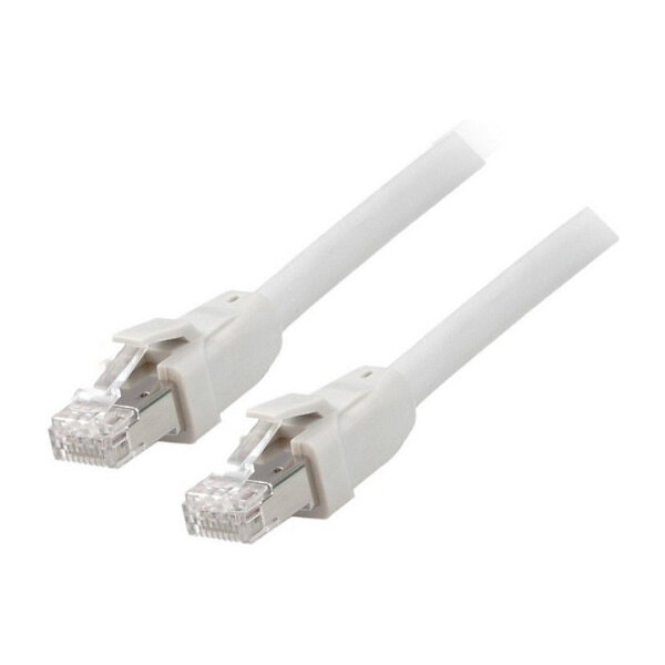 Equip Patchkabel Cat8.1 S/FTP 2xRJ45 1.00m grau LSZH Polybeutel