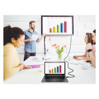 Equip DisplayPort 2.1 16K/60Hz St/St 5.00m schwarz