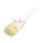 Equip Patchkabel Cat6A SlimFlex U/UTP 0.15m weiß LSZH 2xRJ45 Polybeutel