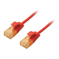 Equip Patchkabel Cat6A SlimFlex U/UTP 1.50m rot LSZH 2xRJ45 Polybeutel