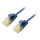 Equip Patchkabel Cat6A SlimFlex U/UTP 0.50m blau LSZH 2xRJ45 Polybeutel
