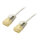 Equip Patchkabel Cat6A SlimFlex U/UTP 0.50m grau LSZH 2xRJ45 Polybeutel