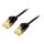 Equip Patchkabel Cat6A SlimFlex U/UTP 0.50m schw.LSZH 2xRJ45 Polybeutel