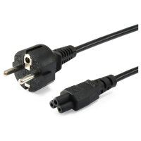 Equip Stromkabel CEE 7/7 ->C5 St/Bu schwarz 1.80m PVC...