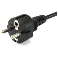 Equip Stromkabel CEE 7/7 ->C5 St/Bu schwarz 1.80m PVC...