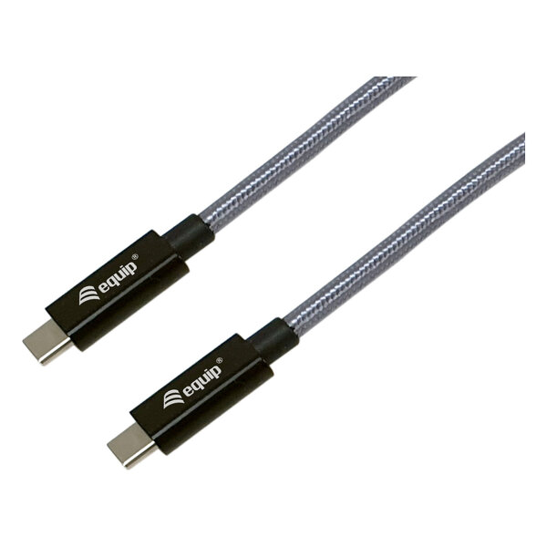 Equip Kabel USB-C3.2->C Gen2x2 PD240W St/St 3.00m schwarz