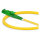 Equip Patchkabel E2000/APC->LC/APC 7.00m SM Duplex OS2 gelb