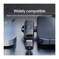 Equip Adapter USB-C->2xUSB-C 10Gbps PD 100W Alu.