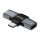 Equip Adapter USB-C->2xUSB-C 10Gbps PD 100W Alu.