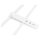 Lightning Silikon Anschlusskabel, USB-A - Lightning 0,5m, weiß