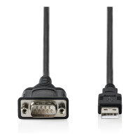 USB 2.0 auf RS232 Adapterkabel, 1,8 m, integrierter FTDI FT232RNL-Chipsatz