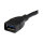 STARTECH.COM USB 3.0 A-to-A Extension Cable - M/F - 6in Black