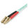 STARTECH.COM 1m OM4 Duplex Multimode Glasfaserkabel - Trkis - 100 Gb - 50/125 - LSZH - LC/LC LWL Netzwerkkabel