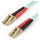 STARTECH.COM 5m OM4 Duplex Multimode Glasfaserkabel - Trkis - 100 Gb - 50/125 - LSZH - LC/LC LWL Netzwerkkabel