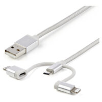 STARTECH.COM USB Lightning Kabel - USB-C Micro-B...