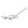 STARTECH.COM USB Lightning Kabel - USB-C Micro-B Laddekabel - 1m - geflochten - Silber - USB auf Lightning Kabel - USB zu USB C