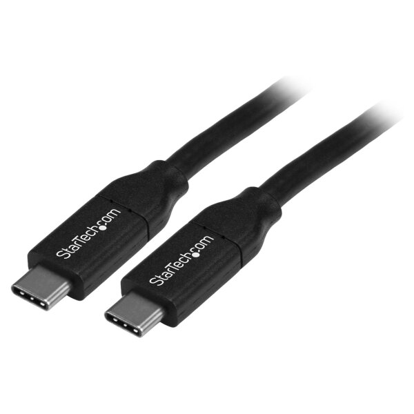 STARTECH.COM USB-C Kabel mit Power Delivery (5A) - St/St - 4m - USB 2.0 - Zertifiziert - USB 2.0 Typ-C Kabel - 100W/5A