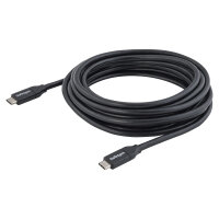 STARTECH.COM USB-C Kabel mit Power Delivery (5A) - St/St - 4m - USB 2.0 - Zertifiziert - USB 2.0 Typ-C Kabel - 100W/5A