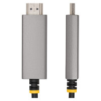 STARTECH.COM 3m USB-C HDMI Adapter Kabel 8K 60Hz 4K 144Hz HDR10 USB C zu HDMI 2.1 Videokonverter USB4/TB3/TB4 USB C auf HDMI Kabel