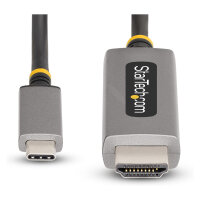 STARTECH.COM 3m USB-C HDMI Adapter Kabel 8K 60Hz 4K 144Hz HDR10 USB C zu HDMI 2.1 Videokonverter USB4/TB3/TB4 USB C auf HDMI Kabel