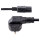 STARTECH.COM 3m 10ft Computer Power Cord 18AWG EU Schuko to C13 10A 250V Black Replacement AC PC Power Cord TV/Monitor Power Cable