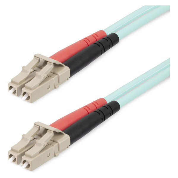 STARTECH.COM 20m OM4 LWL Patchkabel LC auf LC/UPC OM4multimode Glasfaserkabel 50/125um LWL Kabel 100G Netzwerke LSZH Lichtleiterkabe