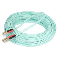 STARTECH.COM 20m OM4 LWL Patchkabel LC auf LC/UPC OM4multimode Glasfaserkabel 50/125um LWL Kabel 100G Netzwerke LSZH Lichtleiterkabe