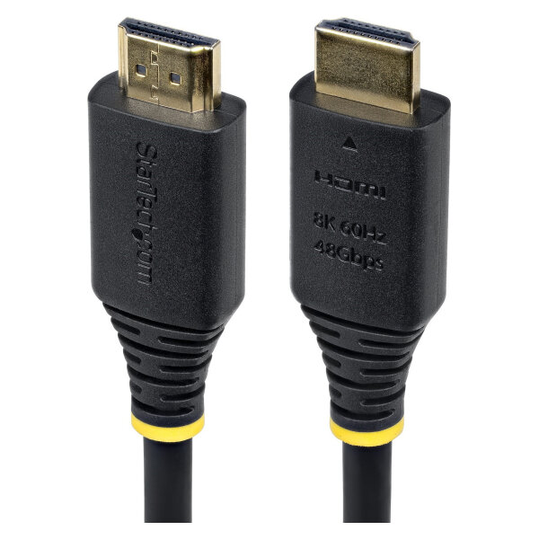 STARTECH.COM 5m Zertifiziertes Ultra High Speed HDMI Kabel 8K 60Hz und 4K 120Hz UHD HDMI 2.1 Kabel mit HDR10+ und eARC 48Gbps