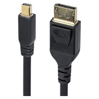 STARTECH.COM 3m Mini DisplayPort auf DisplayPort 1.4 Kabel 8K 60Hz/4K 120Hz HBR3 HDR Dunnes UHD mDP zu DP 1.4monitorkabel