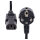 STARTECH.COM 3m 10ft Computer Power Cord 18AWG EU Schuko to C13 10A 250V Black Replacement AC PC Power Cord TV/Monitor Power Cable