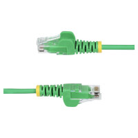 STARTECH.COM 1m Grunes Schlankes CAT6-Ethernet-Kabel Snagless RJ45 LSZH 28AWG Reines Kupfer Patchkabel/Netzwerkkabel