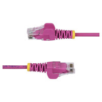 STARTECH.COM 1m Rosa Schlankes CAT6-Ethernet-Kabel Snagless RJ45 LSZH 28AWG Reines Kupfer Patchkabel/Netzwerkkabel