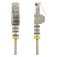 STARTECH.COM 1m CAT6 Cable - Grey Slim CAT6 Patch Cable -...
