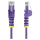 STARTECH.COM 1m Violett Schlankes CAT6-Ethernet-Kabel Snagless RJ45 LSZH 28AWG Reines Kupfer Patchkabel/Netzwerkkabel