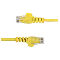 STARTECH.COM 1,5m Gelbes Schlankes CAT6-Ethernet-Kabel Snagless RJ45 LSZH 28AWG Reines Kupfer Patchkabel/Netzwerkkabel