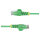 STARTECH.COM 50cm Grunes Schlankes CAT6-Ethernet-Kabel Snagless RJ45 LSZH 28AWG Reines Kupfer Patchkabel/Netzwerkkabel