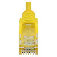 STARTECH.COM 50cm Gelbes Schlankes CAT6-Ethernet-Kabel Snagless RJ45 LSZH 28AWG Reines Kupfer Patchkabel/Netzwerkkabel