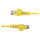 STARTECH.COM 50cm Gelbes Schlankes CAT6-Ethernet-Kabel Snagless RJ45 LSZH 28AWG Reines Kupfer Patchkabel/Netzwerkkabel