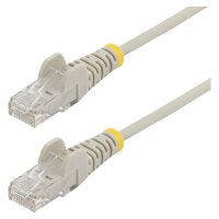 STARTECH.COM 7m Graues Schlankes CAT6-Ethernet-Kabel Snagless RJ45 LSZH 28AWG Reines Kupfer Patchkabel/Netzwerkkabel