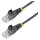 STARTECH.COM 7m Schwarzes Schlankes CAT6-Ethernet-Kabel Snagless RJ45 LSZH 28AWG Reines Kupfer Patchkabel/Netzwerkkabel
