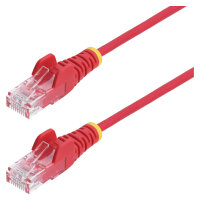 STARTECH.COM 50cm Rotes Schlankes CAT6-Ethernet-Kabel...