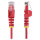 STARTECH.COM 50cm Rotes Schlankes CAT6-Ethernet-Kabel Snagless RJ45 LSZH 28AWG Reines Kupfer Patchkabel/Netzwerkkabel